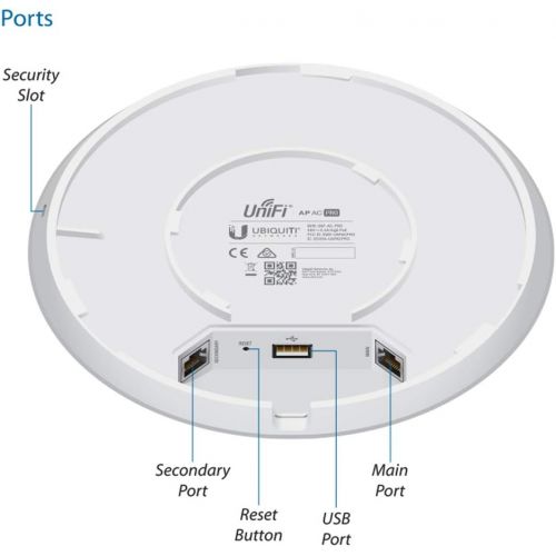  [아마존베스트]Ubiquiti Networks Unifi 802.11ac Dual-Radio PRO Access Point (UAP-AC-PRO-US), Single,White