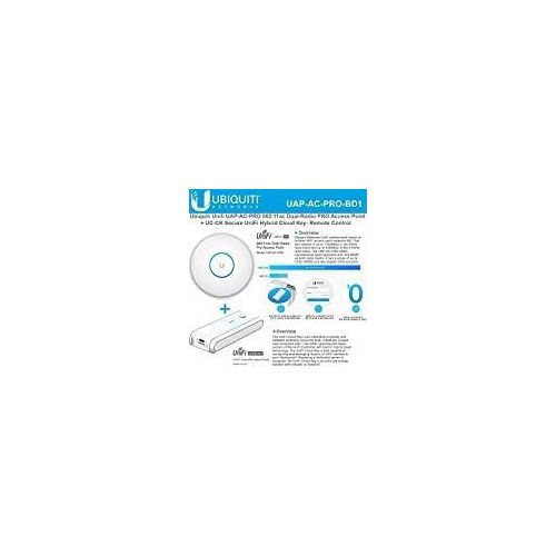  Ubiquiti Networks Ubiquiti Unifi 802.11ac Dual-Radio PRO Access Point w Ubiquiti Unifi Cloud Key