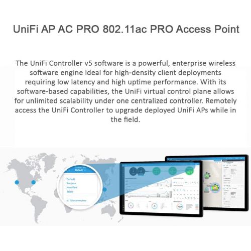  Ubiquiti Networks UAP-AC-PRO-E Access Point (No PoE Included In Box) 2-Pack Bundle