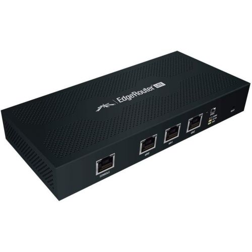  Ubiquiti Networks Ubiquiti Edgerouter Lite ERLITE-3 Desktop Router (Black)