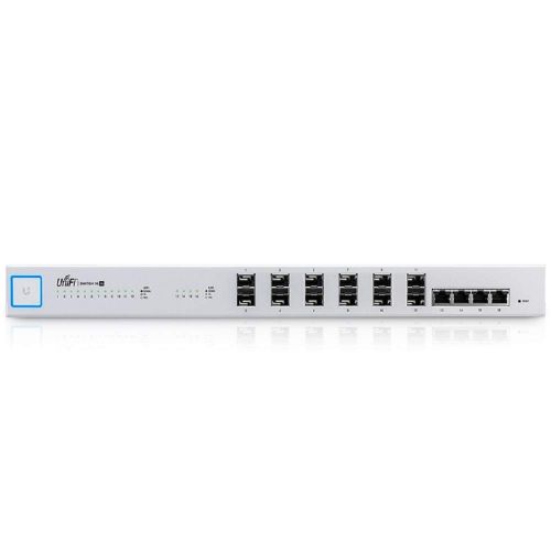  Ubiquiti Networks US-16-XG 10G 16-Port Managed Aggregation Switch,White