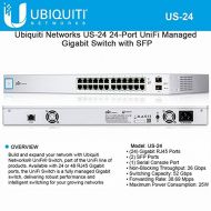 Ubiquiti Networks US-24 24-Port UniFi Managed Gigabit Switch with SFP: Computers & Accessories