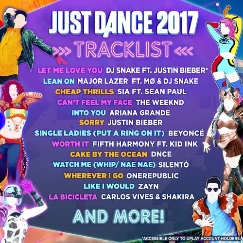  Just Dance 2017 Gold Edition (Ubisoft)