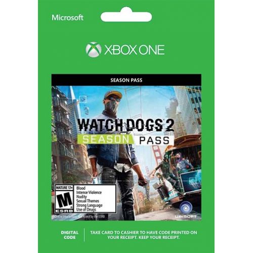  Ubisoft Xbox One Watch Dogs 2 Season Pass (Email Delivery)