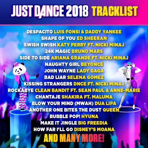  Just Dance 2018, Ubisoft, Nintendo Switch, 887256028701