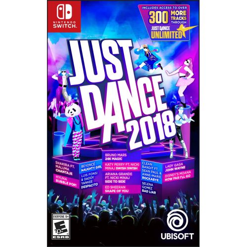  Just Dance 2018, Ubisoft, Nintendo Switch, 887256028701
