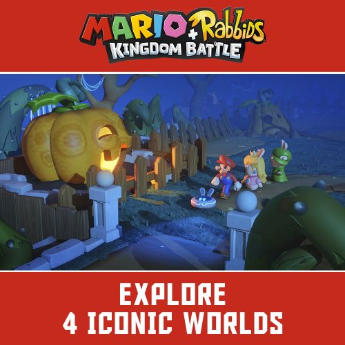  Mario + Rabbids Kingdom Battle Day 1 Edition, Ubisoft, Nintendo Switch, 887256028305
