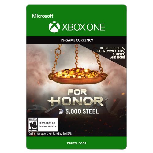  Ubisoft Xbox One For Honor Currency pack 65000 Steel credits (email delivery)