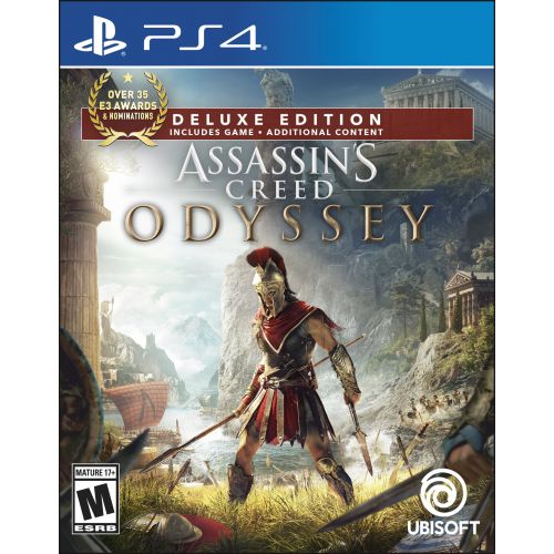  Assassins Creed Odyssey Deluxe Edition, Ubisoft, PlayStation 4, 887256036102