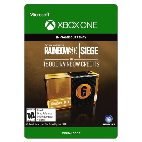 Ubisoft Xbox One Tom Clancys Rainbow Six Siege Currency pack 16000 Rainbow credits (email delivery)