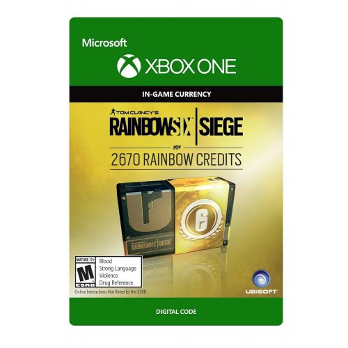  [아마존베스트]Ubisoft Tom Clancys Rainbow Six Siege Currency pack 2670 Rainbow credits - Xbox One [Digital Code]