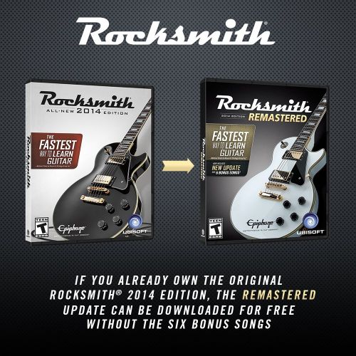  By Ubisoft Rocksmith 2014 Edition Remastered - PlayStation 4 Standard Edition