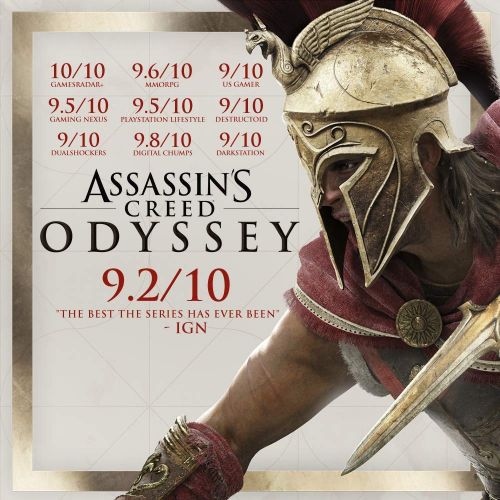  By Ubisoft Assassins Creed Odyssey - PlayStation 4 Standard Edition