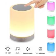 Ubit201605131205 LED Light Speaker,Ubit Smart Touch Portable Multifunctional Bluetooth Speaker with Smart Touch LED Mood Lamp, Muisc Player / Hands-free Bluetooth Speakerphone, TF card / AUX suppor