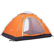 Ubon 2-3 Person Pop up Tent Instant Tent Lightweight Backpacking Tent Camping