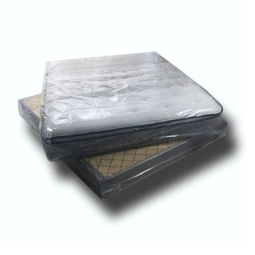  Uboxes King Mattress Poly Covers, 76 x 15 x 90 in, 10 Pack