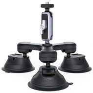 Ubrand PGYTECH Car Suction Cup Mount Bracket for Gopro/Insta360/Osmo Action Action Camera and Mirrorless Camera