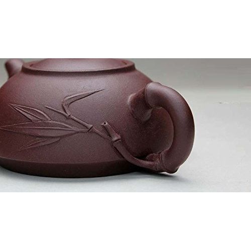  Ufengke-yx ufengke Yixing Chinese Handmade Zisha Teapot, Collectible Purple Clay Kung Fu Teapots, Zini, 190cc