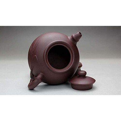  Ufengke-yx ufengke Yixing Chinese Handmade Zisha Teapot, Collectible Purple Clay Kung Fu Teapots, Zini, 190cc
