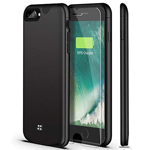  [아마존베스트]Battery Case for iPhone 8 Plus/7 Plus,U-good Ultra Slim/Lightweight 4200mAh Portable Charging Case Rechargeable Charger Case for iPhone 8 Plus/7 Plus(5.5 inch) Extended Battery Pac