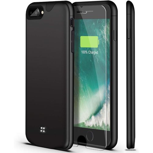  [아마존베스트]Battery Case for iPhone 8 Plus/7 Plus,U-good Ultra Slim/Lightweight 4200mAh Portable Charging Case Rechargeable Charger Case for iPhone 8 Plus/7 Plus(5.5 inch) Extended Battery Pac