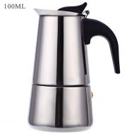 Uheng Coffee Stovetop Espresso Maker Stainless Steel, Moka Stove Pot, Percolator Carafe Coffee Maker for 2 Cups