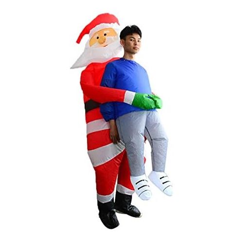  할로윈 용품Uheng Inflatable Suit Costume Adult Kids Halloween Christmas Party Blow Up