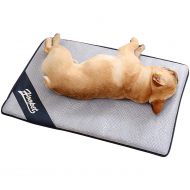 Uheng Pets Dogs Self Cooling Pad Chillz Mat Blanket - Summer Cats Breathable Sleep Bed Couch for Home and Travel - Prevent Overheating and Dehydration for Kennels, Crates, Chair, F