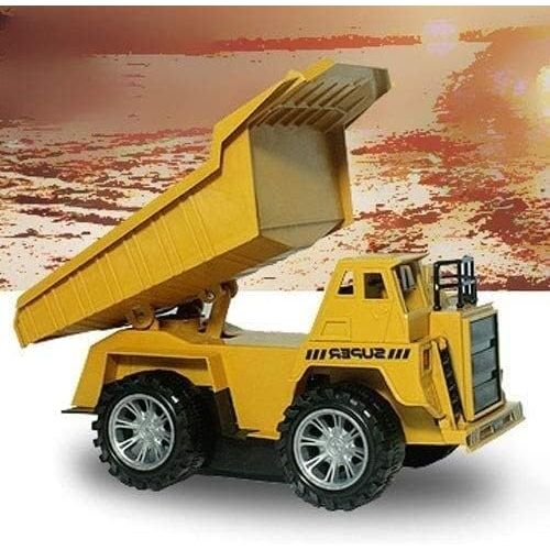  UimimiU RC Toy Car Scene Simulation Action Truck, Remote Control Construction Dump Truck, Construction Toys Vehicles Engineering Trucks, Best Xmas Gift for Children Boys Adults