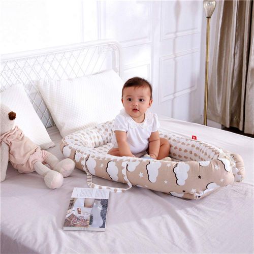  Ukeler Cotton Portable Travel Infant Bed,Crib,Bassinet, Baby Nest for Baby Lounger, Infant Lounger,...