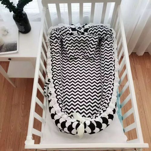  Ukeler Cotton Portable Travel Infant Bed,Crib,Bassinet, Baby Nest for Baby Lounger, Infant Lounger,...