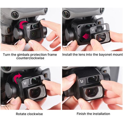  Ulanzi 108° 15mm Wide-Angle Lens for DJI Mavic 3