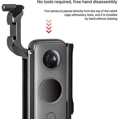  Ulanzi Metal Camera Cage for Insta360 ONE X2