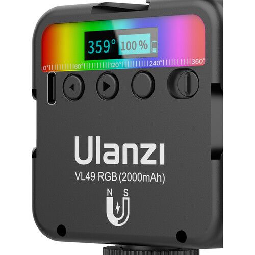  Ulanzi VL-49 Rechargeable Mini RGB Light