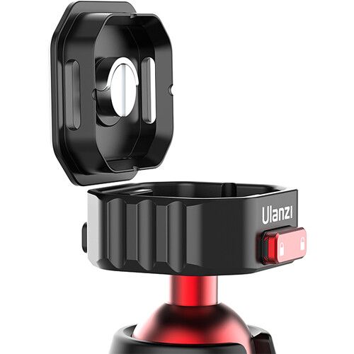  Ulanzi U-100 Claw Quick Release Ball Head with Side Cold Shoe Mount