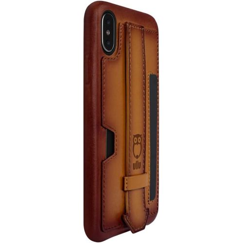  Ullu ullu Premium Leather Wallet Case for iPhone XXs - Tangerine