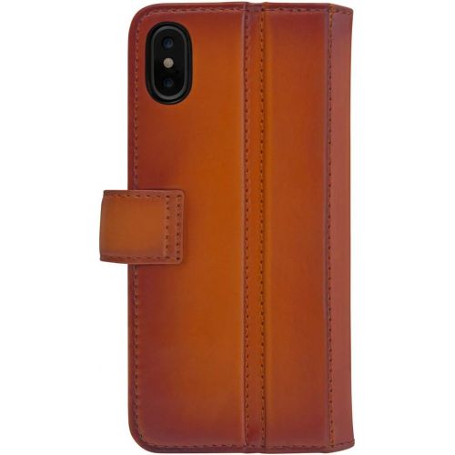  Ullu ullu Premium Leather PiggybackFolio Case for iPhone XXs - Bloody Hell Red