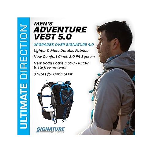  Ultimate Direction Mens Adventure Vest Signature Series 5.0 for Trail Running