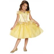 Ultimate Halloween Costume UHC Girls Disney Princess Belle Outfit Fancy Dress Kids Halloweem Costume, L (4-6)