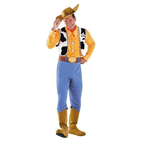  Ultimate Halloween Costume UHC Mens Deluxe Disney Toy Story Woody Theme Party Fancy Costume