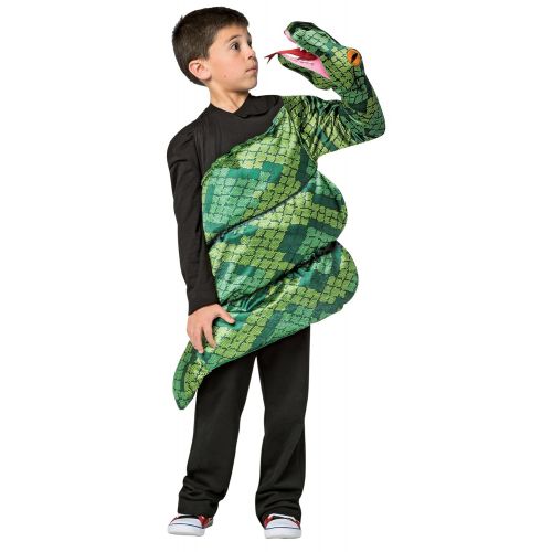  Ultimate Halloween Costume UHC Boys Anaconda Snake Outfit Animal Theme Party Child Halloween Costume, Child M (7-10)