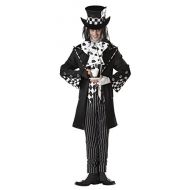 Ultimate Halloween Costume UHC Mens Storybook Alice In Wonderland Dark Mad Hatter Dress Halloween Costume
