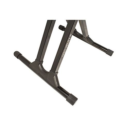  Ultimate Support IQ-3000 X-style Keyboard Stand with Nine Height Settings, Stabilizing End Caps, and Extra-strength Tubing