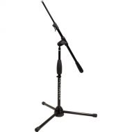 Ultimate Support Pro-X-T-Short-T Pro Series Extreme Short Mic Stand with Telescoping Boom (Black)
