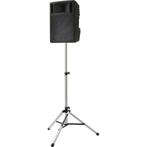  Ultimate Support TS-80S Aluminum Speaker Stand (Matte Silver)