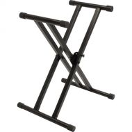 Ultimate Support IQ-X-3000 X-Style Keyboard Stand with Memory Lock System (Black)