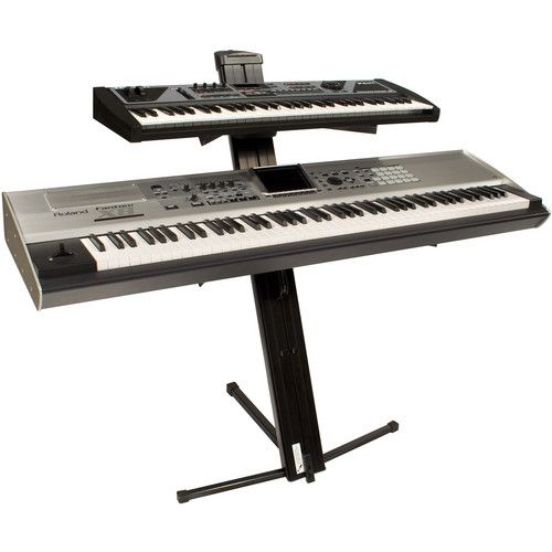  Ultimate Support APEX AX-48 Pro Column Keyboard Stand (Black)