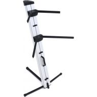 Ultimate Support Apex AX-48 Pro Column Keyboard Stand - Silver