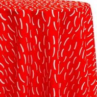 Ultimate Textile Copenhagen 102-Inch Round Patterned Tablecloth