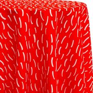 Ultimate Textile Copenhagen 120-Inch Round Patterned Tablecloth